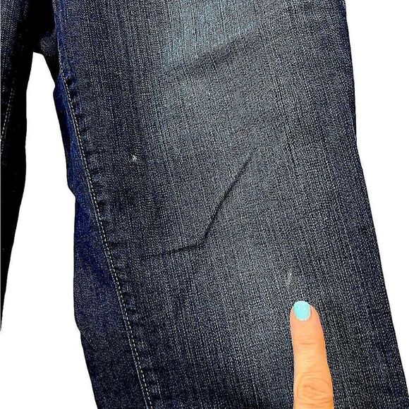 Loft Modern Straight Jeans Dark Blue Women’s 28/6 - Picture 10 of 14